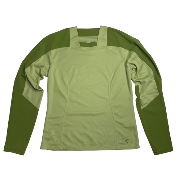 Arcteryx Green Long Sleeve Lightweight UPF Hiking Shirt Medium - Picture 1 of 7